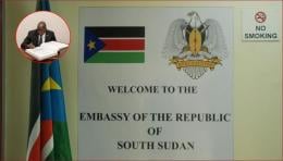 The South Sudanese embassy in Nairobi was closed on Friday, November 7.